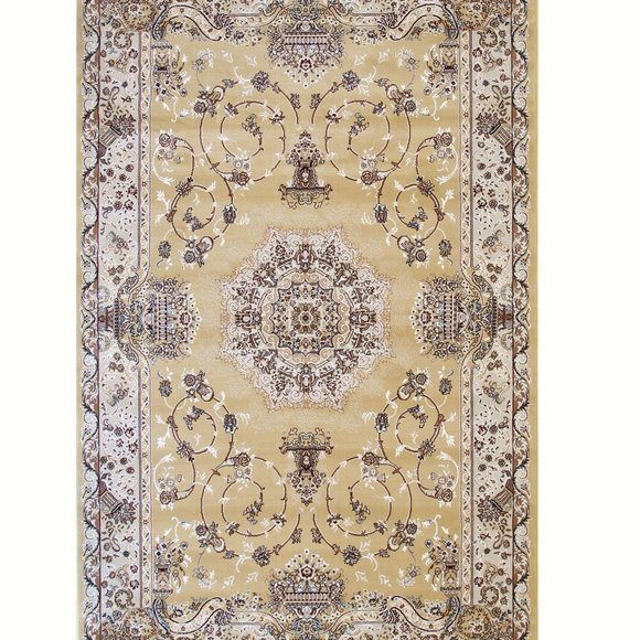 Golden Opulence Oriental Rug